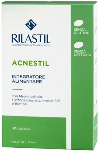 RILASTIL ACNESTIL 30 Capsule - Integratore anti imperfezioni della pelle